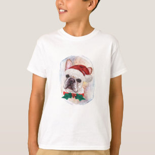 T-shirt Cadeaux de Noël de Bouledogue Français pour les am