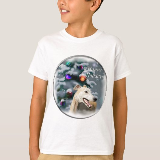 T-shirt Cadeaux de Noël Greyhound (Devant)