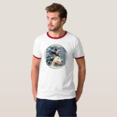 T-shirt Cadeaux de Noël Greyhound (Devant entier)