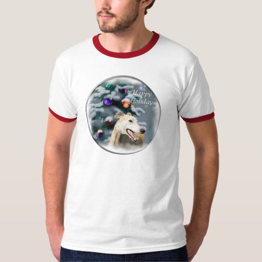 T-shirt Cadeaux de Noël Greyhound (Devant)