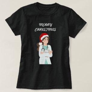 T-shirt Cadeaux de Noël pour docteur Meilleur docteur jama