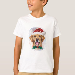 T-shirt Cadeaux de Noël pour les amateurs de Golden Retrie