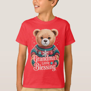 T-shirt Cadeaux de Noël pour petits-enfants La bénédiction