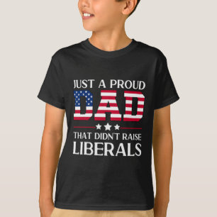 T-shirt Cadeaux de papa conservateur drôle patriote républ