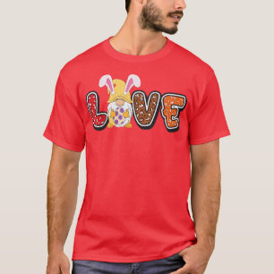 T-shirt Cadeaux De Pâques Pour Femmes Enfants Joyeux Amour