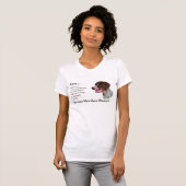 T-shirt Cadeaux de pointes germanophones (Devant entier)