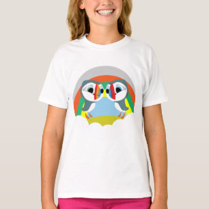 T-shirt Cadeaux de Puffins pré-scolaires Love Puffins
