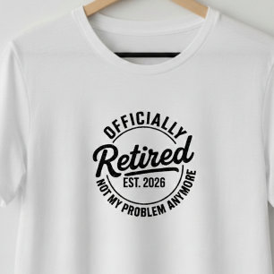 T-shirt Cadeaux de retraite drôles pour hommes et femmes 2