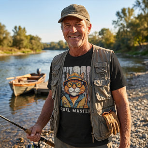 T-shirt Cadeaux de retraite personnalisés pour papa pêcheu