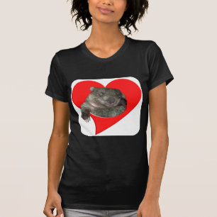 T-shirt Cadeaux de Saint-Valentin, amour de wombat !