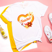 T-shirt Cadeaux de Saint Valentin pour les enseignants Cad