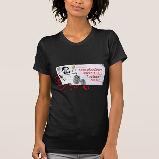 T-shirt Cadeaux de Scrapbooking des cultures de chaux (Devant)