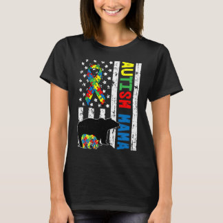 T-shirt Cadeaux de sensibilisation à l'autisme pour la fam