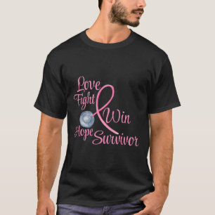 T-shirt Cadeaux De Sensibilisation Au Cancer Du Sein Pour