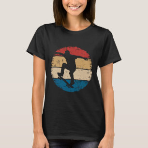 T-shirt Cadeaux de skater rétro Skateboard Skateboarder Sk