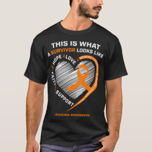 T-shirt Cadeaux de survivant de sensibilisation à la leucé