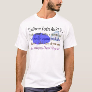 T-shirt Cadeaux de thérapeute respiratoire