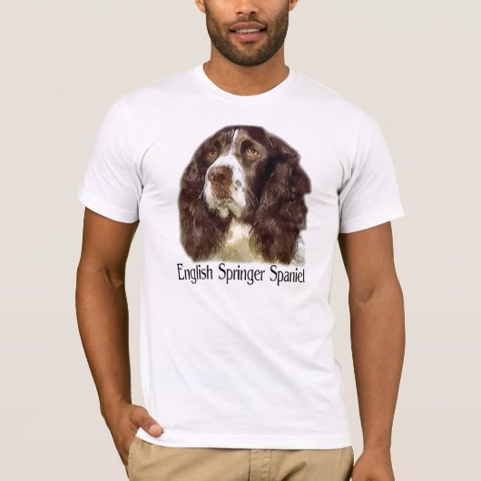 T-shirt Cadeaux d'épagneul de springer anglais (Devant)