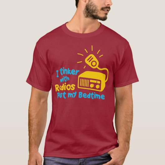 T-shirt Cadeaux d'opérateur radio amateur - Funny Ham Radi (Devant)