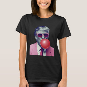 T-shirt Cadeaux drôles de bubble gum Trump Yum
