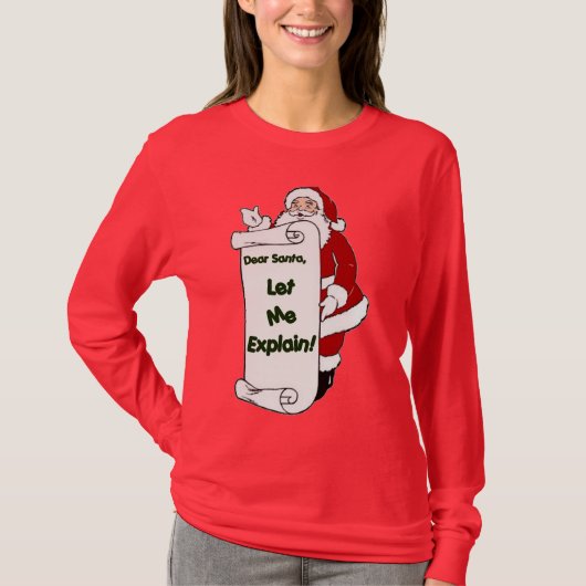 T-shirt Cadeaux drôles de chemises de Noël (Devant)