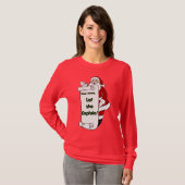 T-shirt Cadeaux drôles de chemises de Noël (Devant entier)