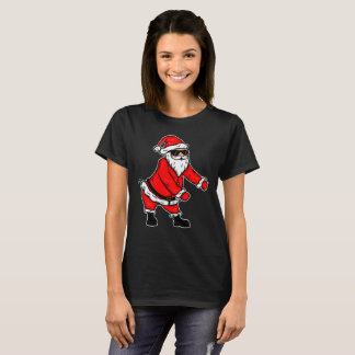 T-shirt Cadeaux drôles de danse de Père Noël