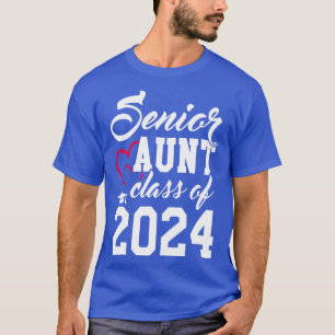 T-shirt Cadeaux drôles de senior de la promotion 2024 Tant