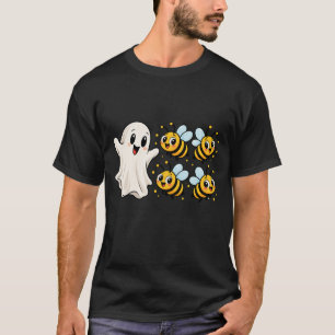 T-shirt Cadeaux drôles d'Halloween abeilles fantômes abeil
