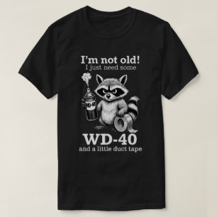 T-shirt Cadeaux drôles pour personnes âgées   Raton laveur