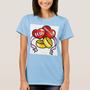 T-shirt Cadeaux du 10e anniversaire du Mariage