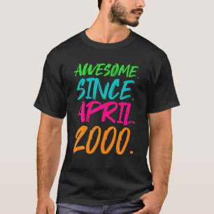 T-shirt Cadeaux du 20e anniversaire - stupéfiant depuis av