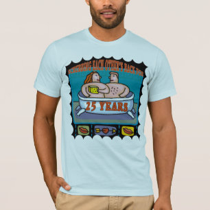 T-shirt Cadeaux du 25e anniversaire du Mariage