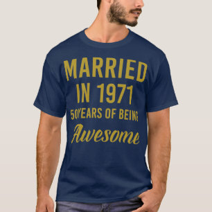 T-shirt Cadeaux du 50e anniversaire de Mariage pour les co
