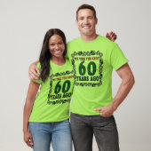 T-shirt Cadeaux du 60e anniversaire du Mariage (Unisexe)