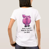 T-shirt cadeaux et accessoires de cochon (Dos)