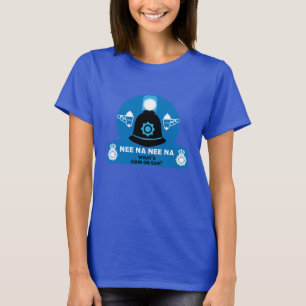 T-shirt Cadeaux Et Accessoires De Police Britannique
