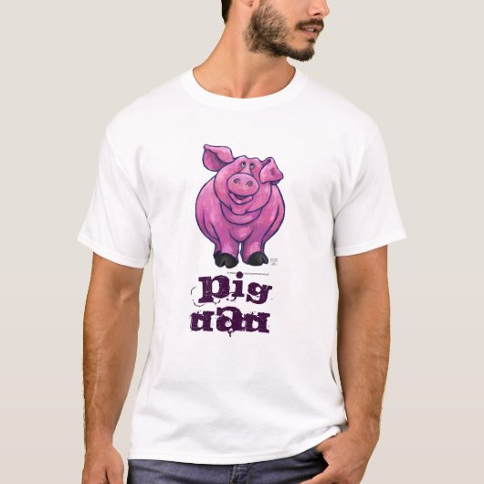 T-shirt Cadeaux et accessoires de porc (Devant)