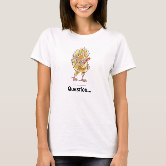 T-shirt cadeaux et accessoires de poulet (Devant)