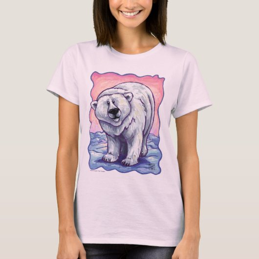 T-shirt Cadeaux et accessoires d'ours polaire (Devant)
