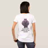 T-shirt cadeaux et accessoires Hippopotamus (Dos entier)