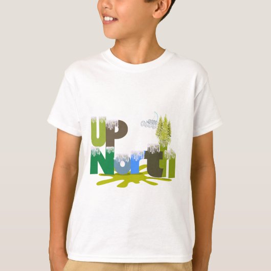 T-shirt Cadeaux et vêtements UpNorth (Devant)