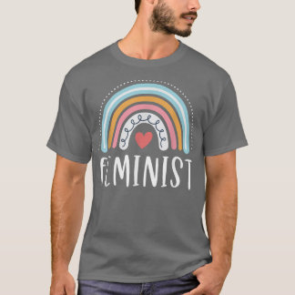 T-shirt Cadeaux Féministes Pour Femmes Drôle Féminisme Arc