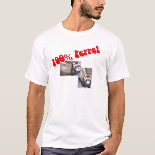 T-shirt Cadeaux furets pour humains (Devant)