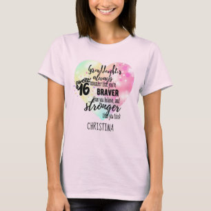 T-shirt Cadeaux GRANDAUGHTER personnalisés Citations mig