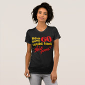 T-shirt Cadeaux Hilarious 60e anniversaire (Devant entier)