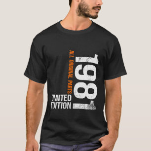 T-shirt Cadeaux Hommes Femmes 45 ans Hommes Vintage 1981 4