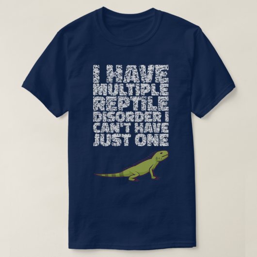 T-shirt Cadeaux Lizard pour gardien de reptiles Lover 1 (Design devant)
