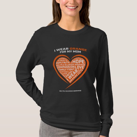 T-shirt Cadeaux MS Apparel Mère Maman Sclérose en plaques (Devant)