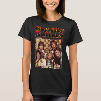 T-shirt Cadeaux nécessaires Band Bay City Rollers Music Ro